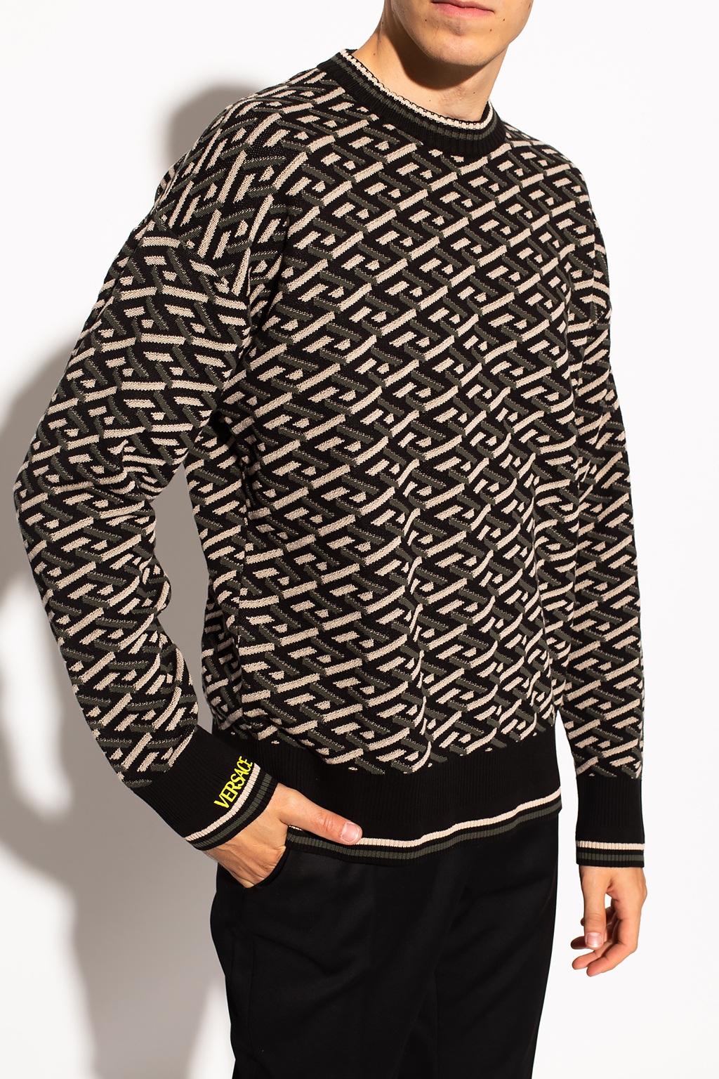 Sweater with logo Versace - IicfShops US